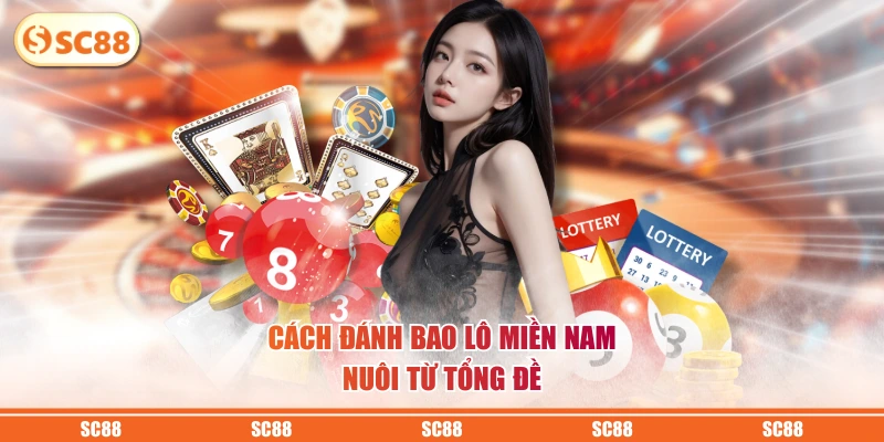 Cách đánh bao lô miền Nam nuôi từ tổng đề